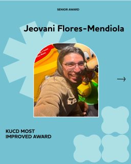 Continuing our 2026 KUCD Senior Awards spotlight series! 🎉

✨ Congratulations to Jeovani Flores-Mendiola, recipient of this year’s Most Improved Award! ✨

Your growth, dedication, and hard work throughout the program have not gone unnoticed. More senior spotlights coming soon!